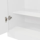 Alacena Varese Plus Blanco 70x160.75cm con Dos Puertas - Muebles Organizadores | Bylmo