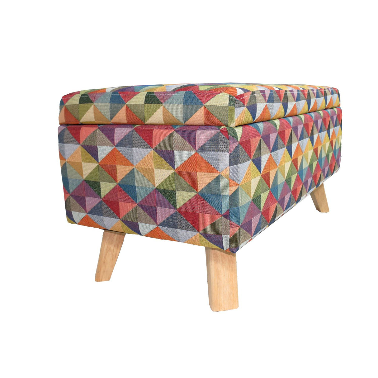 Banqueta Baúl Multicolor 82x42cm De 2 Puestos sin Apoya Brazos - Sofas | Bylmo