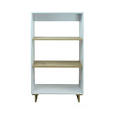 Biblioteca Linea Flow Blanco 60 cm con Entrepaños - Bibliotecas y Estanterías | Bylmo