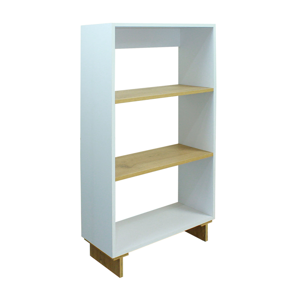 Biblioteca Linea Flow Blanco 60 cm con Entrepaños - Bibliotecas y Estanterías | Bylmo