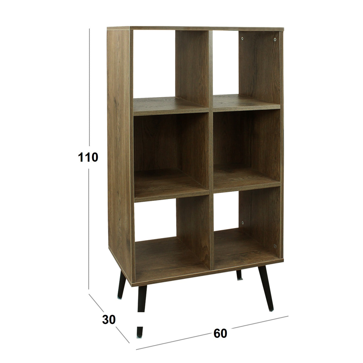 Biblioteca POP Madera 60 cm Vertical - Bibliotecas y Estanterías | Bylmo