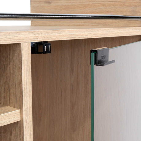 Bar Dukat Rovere 55x89cm con Seis Porta Botellas y con Rodachones - Bares | Bylmo