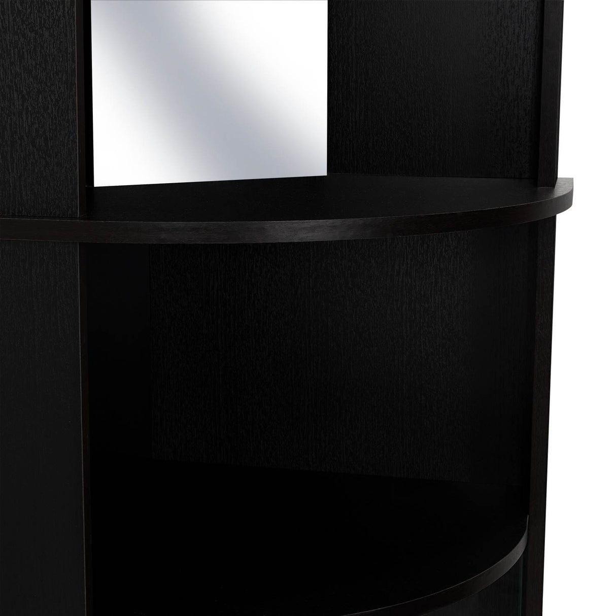 Bar Esquinero Chicago Wengue 190 cm con Colgadero de Copas y Almacenamiento - Bares | Bylmo