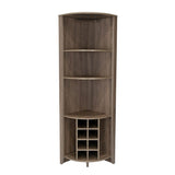 Bar Esquinero Esquinero Essential Coñac 49x181cm sin Cajones y con Diez Portabotellas - Bares | Bylmo