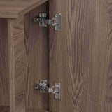 Bar Esquinero Esquinero Syrah Coñac 46.9x180.6cm con Un Cajón y con Ocho Portabotellas - Bares | Bylmo