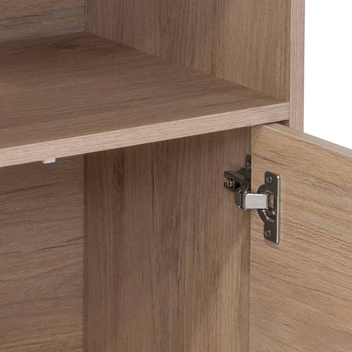 Bar Kava Rovere 51x180cm con Un Cajón y con Dieciséis Portabotellas - Bares | Bylmo