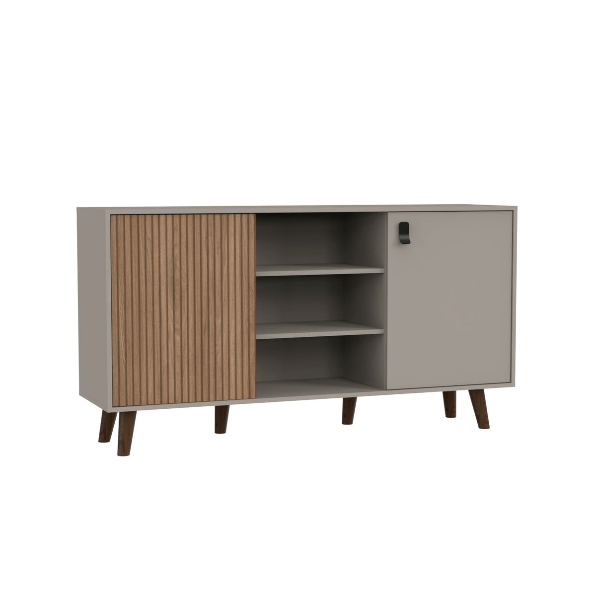 Bifé Funes Taupe 150 cm con Una Puerta Push to Open - Bifes y Arrimos | Bylmo