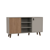 Bifé Funes Taupe 150 cm con Una Puerta Push to Open - Bifes y Arrimos | Bylmo