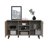 Bifé Funes Taupe 150 cm con Una Puerta Push to Open - Bifes y Arrimos | Bylmo