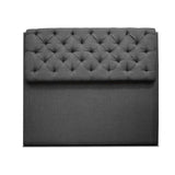Cabecero Dreamer Gris 120x120cm Abullonado para Cama Semidoble