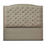 Cabecero Lawrence Camel 200x160cm Abullonado para Cama King