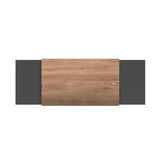 Cabecero Ajustable Neuss Plomo y Miel 140x72cm Liso para Cama Doble Hasta King - Camas y Cabeceros | Bylmo