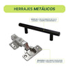 Cabecero Neuss Doble 140 cm a King 200 cm Plomo y Miel Ajustable