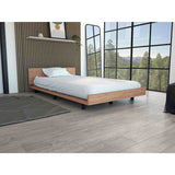 Cama Kaia Miel 120x52cm para Colchón Semidoble 120 X 190 Cm con Cabecero - Camas y Cabeceros | Bylmo