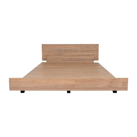 Cama Kaia Miel 120x52cm para Colchón Semidoble 120 X 190 Cm con Cabecero - Camas y Cabeceros | Bylmo