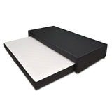Cama Tarima Dreamer Negro 140x35cm para Colchón Doble 140 X 190 Cm