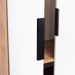 Closet Kaia Rovere 140 cm con Espejo y Tres Puertas