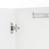 Closet Lisboa Blanco 59x179cm con 2 Cajones sin Entrepaños - Closets | Bylmo