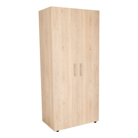 Closet Tera Rovere 80x180cm sin Cajones con 3 Entrepaños - Closets | Bylmo