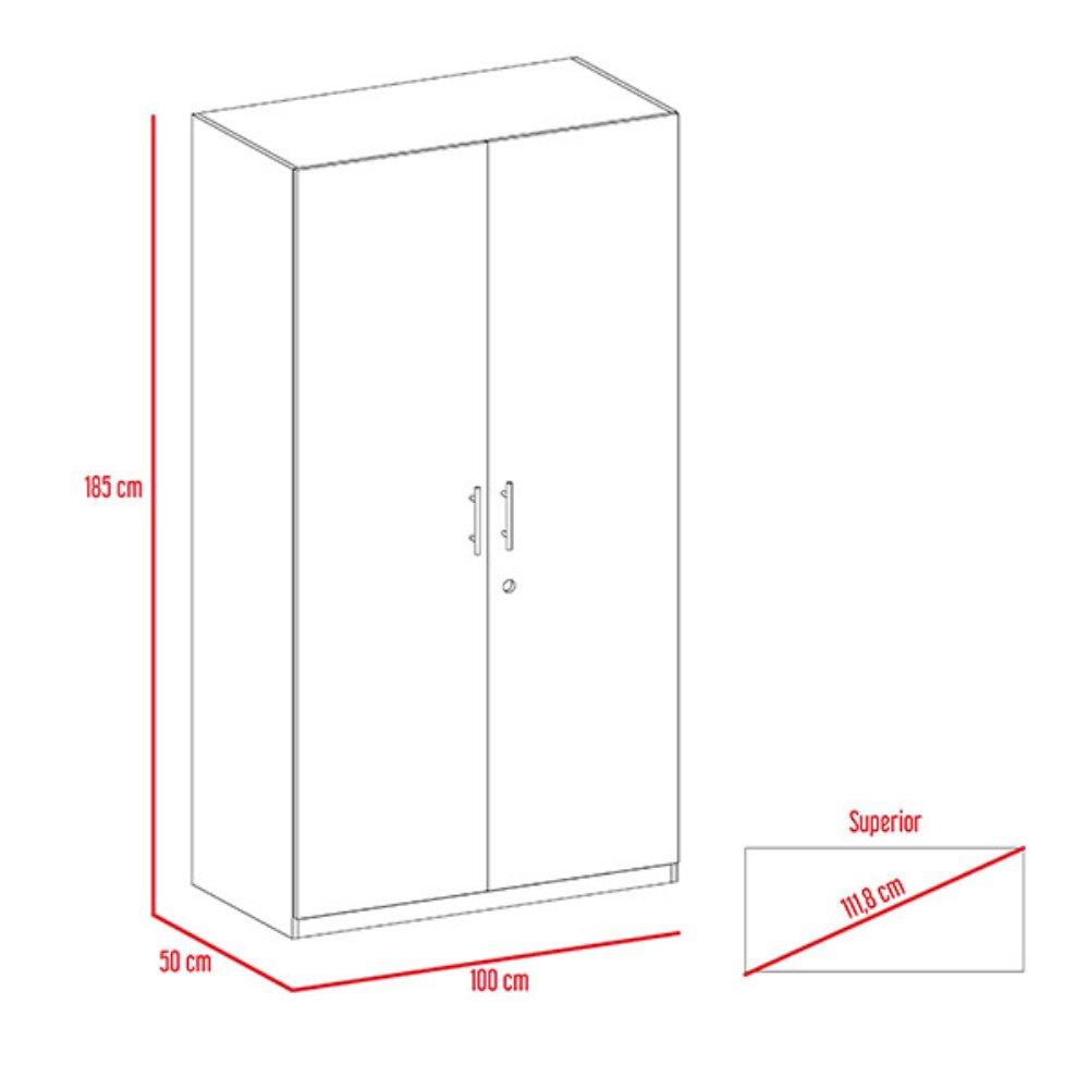 Closet Rovere Blanco - imagen 4