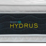 Combo Colchón Hydrus Blanco Queen 160 X 190 Cm Medio e Hipoalergénico