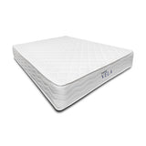 Combo Colchón Vela Blanco Doble 140 X 190 Cm Medio e Hipoalergénico