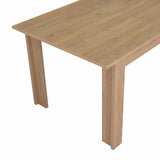 Comedor Rovere 160x75cm Rectangular de Seis Puestos y sin Sillas - Comedores | Bylmo