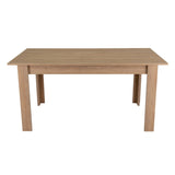 Comedor Rovere 160x75cm Rectangular de Seis Puestos y sin Sillas - Comedores | Bylmo
