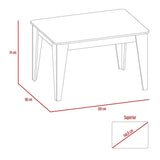 Comedor Torino Habano 120x74cm Rectangular de Cuatro Puestos y sin Sillas - Comedores | Bylmo