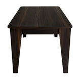 Comedor Volterra Habano 160x74cm Rectangular de Seis Puestos y sin Sillas - Comedores | Bylmo