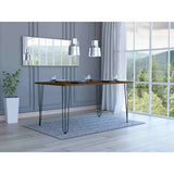 Comedor Vassel Caramelo 160x74.3cm Rectangular de Cuatro Puestos y sin Sillas - Comedores | Bylmo