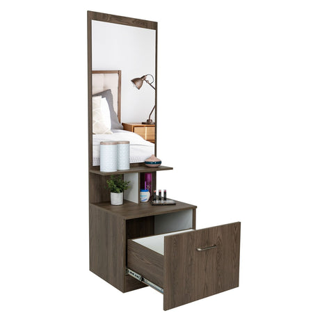 Cómoda Z Coñac 54x170.7cm De Un Hilera con Un Cajón - Cajoneras | Bylmo