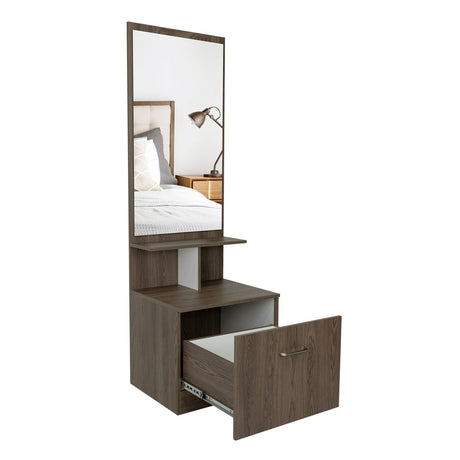 Cómoda Z Coñac 54x170.7cm De Un Hilera con Un Cajón - Cajoneras | Bylmo