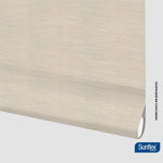 Cortina Translúcida Luce Enrollable Poliester Beige Fondo Entero 140 x 180 cm