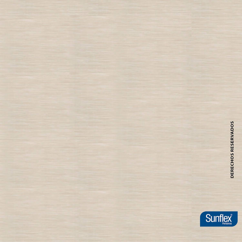 Cortina Translúcida Luce Enrollable Poliester Beige Fondo Entero 140 x 180 cm