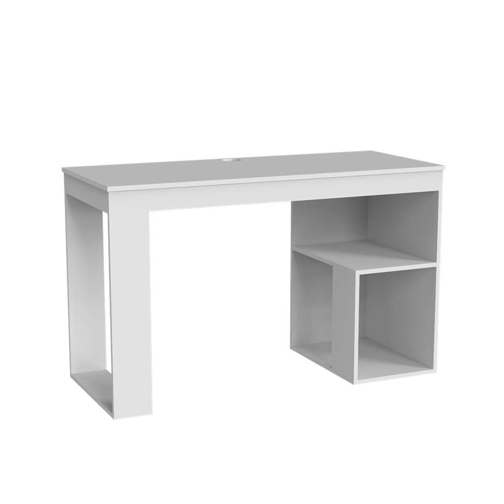 Escritorio Astana Blanco 110x73.5cm con Entrepaños