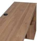 Escritorio Astana Miel 120 cm con Entrepaños - Escritorios y Archivadores | Bylmo