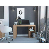 Escritorio Astana Miel 120 cm con Entrepaños - Escritorios y Archivadores | Bylmo