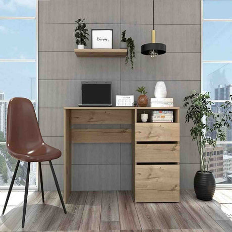 Escritorio Dublin Duna 120 cm con Archivador y Cajones - Escritorios y Archivadores | Bylmo