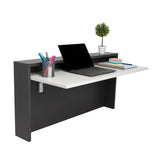 Escritorio London Plomo 100 cm Flotante