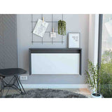 Escritorio London Plomo 100 cm Flotante