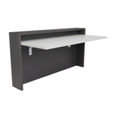 Escritorio London Plomo 100 cm Flotante