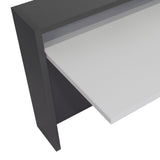 Escritorio London Plomo 100 cm Flotante