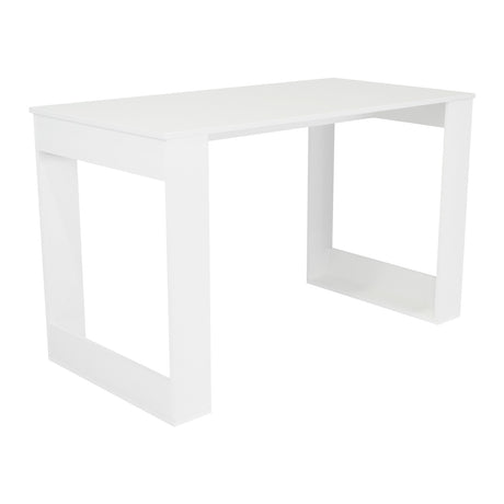Escritorio Oviedo Blanco 120x73cm sin Cajones - Escritorios y Archivadores | Bylmo