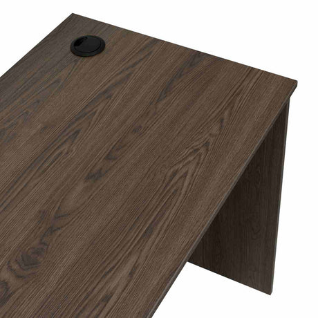 Escritorio Terminal Malibú Coñac 120 cm sin Cajones - Escritorios | Bylmo