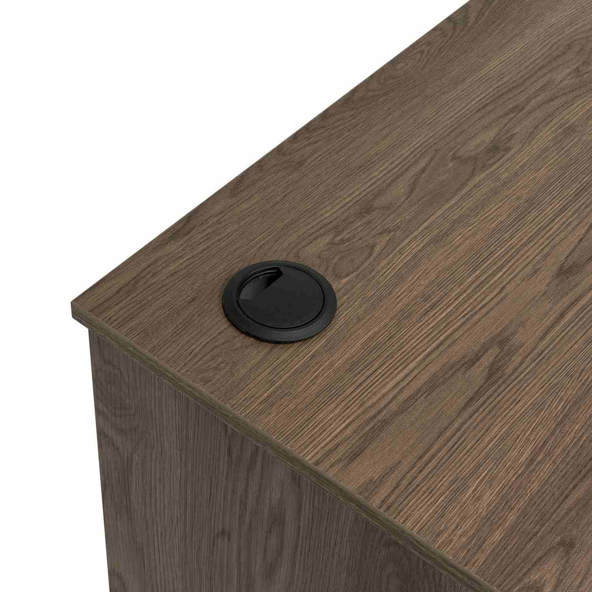 Escritorio Terminal Malibú Coñac 120 cm sin Cajones - Escritorios | Bylmo