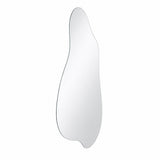 Espejo de Pared Maya Plateado 72x110cm Asimetrico sin Marco