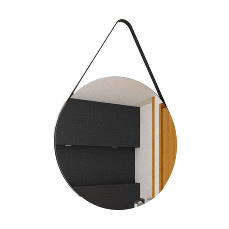 Espejo de Baño Persa Plateado 80x80cm Redondo - Espejos Decorativos | Bylmo