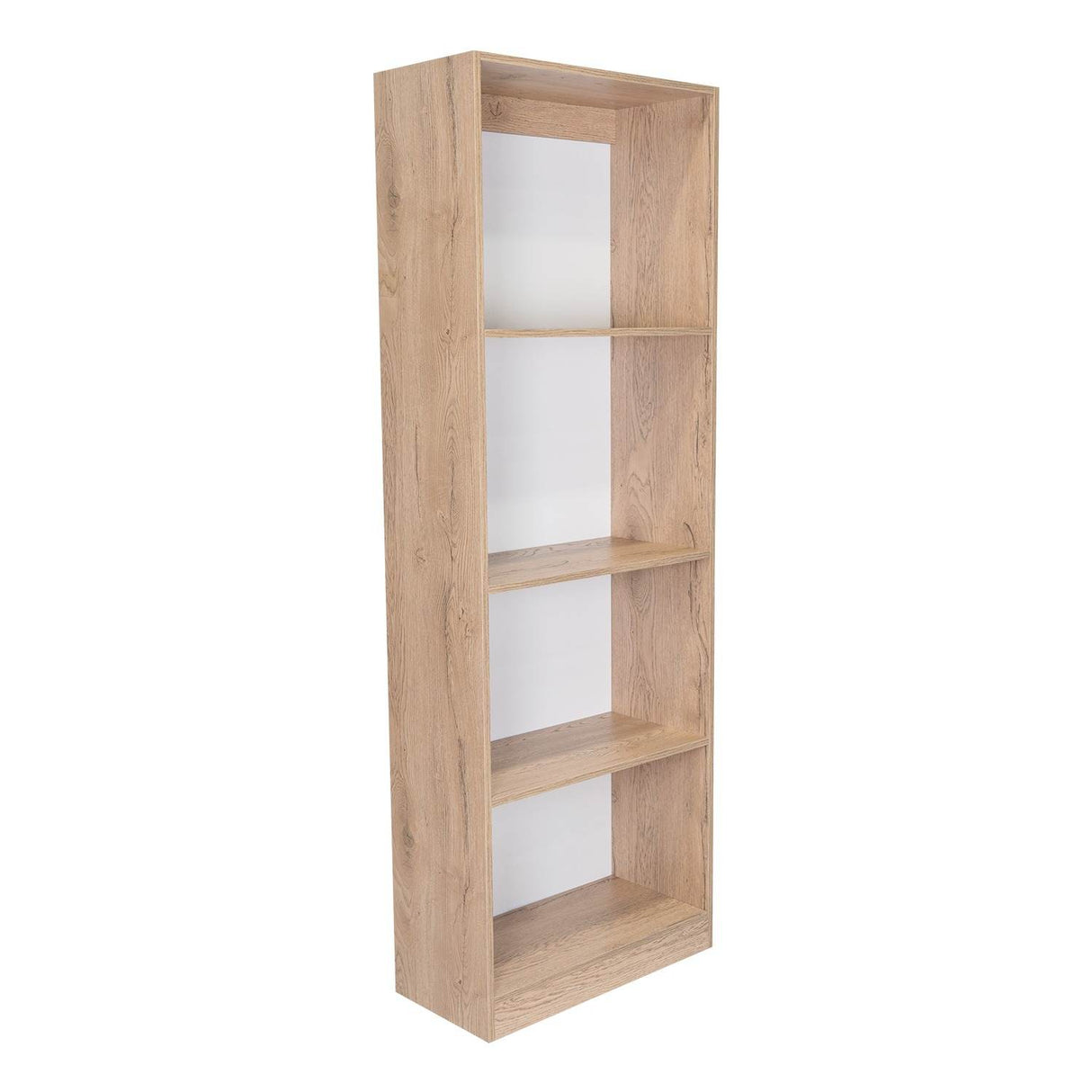 Estantería Home Macadamia 63x181cm con Cuatro Compartimientos - Bibliotecas y Estanterías | Bylmo