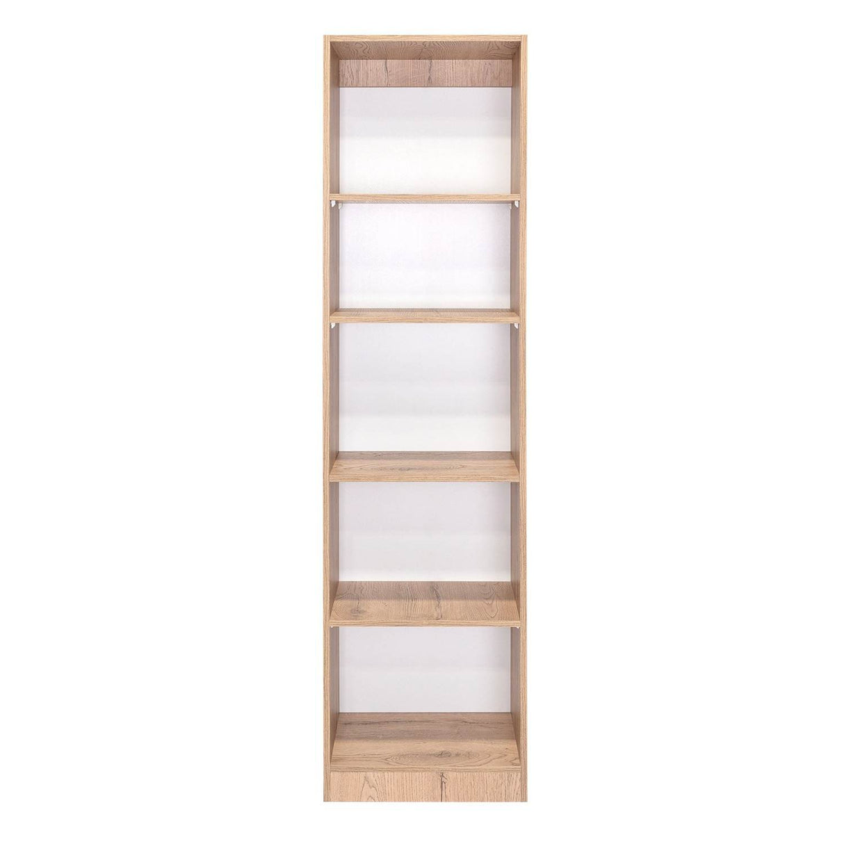Estantería Home Macadamia 45x181cm con Cinco Compartimientos - Bibliotecas y Estanterías | Bylmo